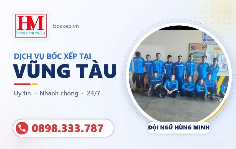 CÔNG TY DỊCH VỤ BỐC XẾP TẠI VŨNG TÀU
